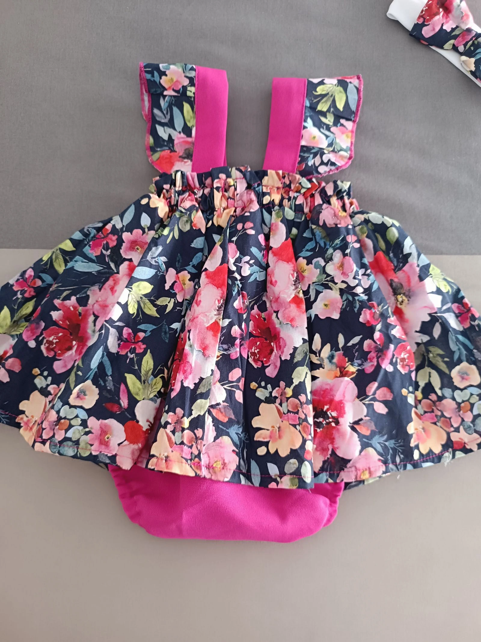 Vestido/Jesusito floral 6-9 meses – photo 10
